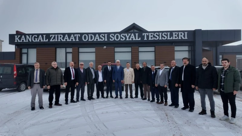 Sivas Ziraat Odaları İl Koordinasyon Kurulu Toplantısı Kangal'da Gerçekleşti