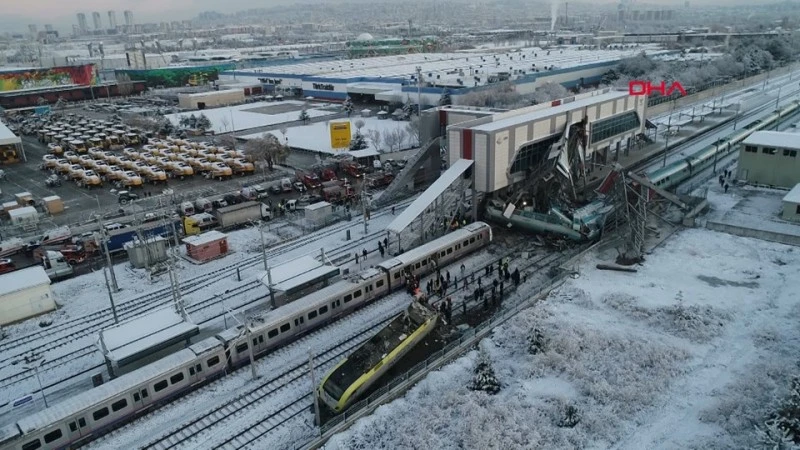 2018 - Ankara tren kazası: 9 ölü