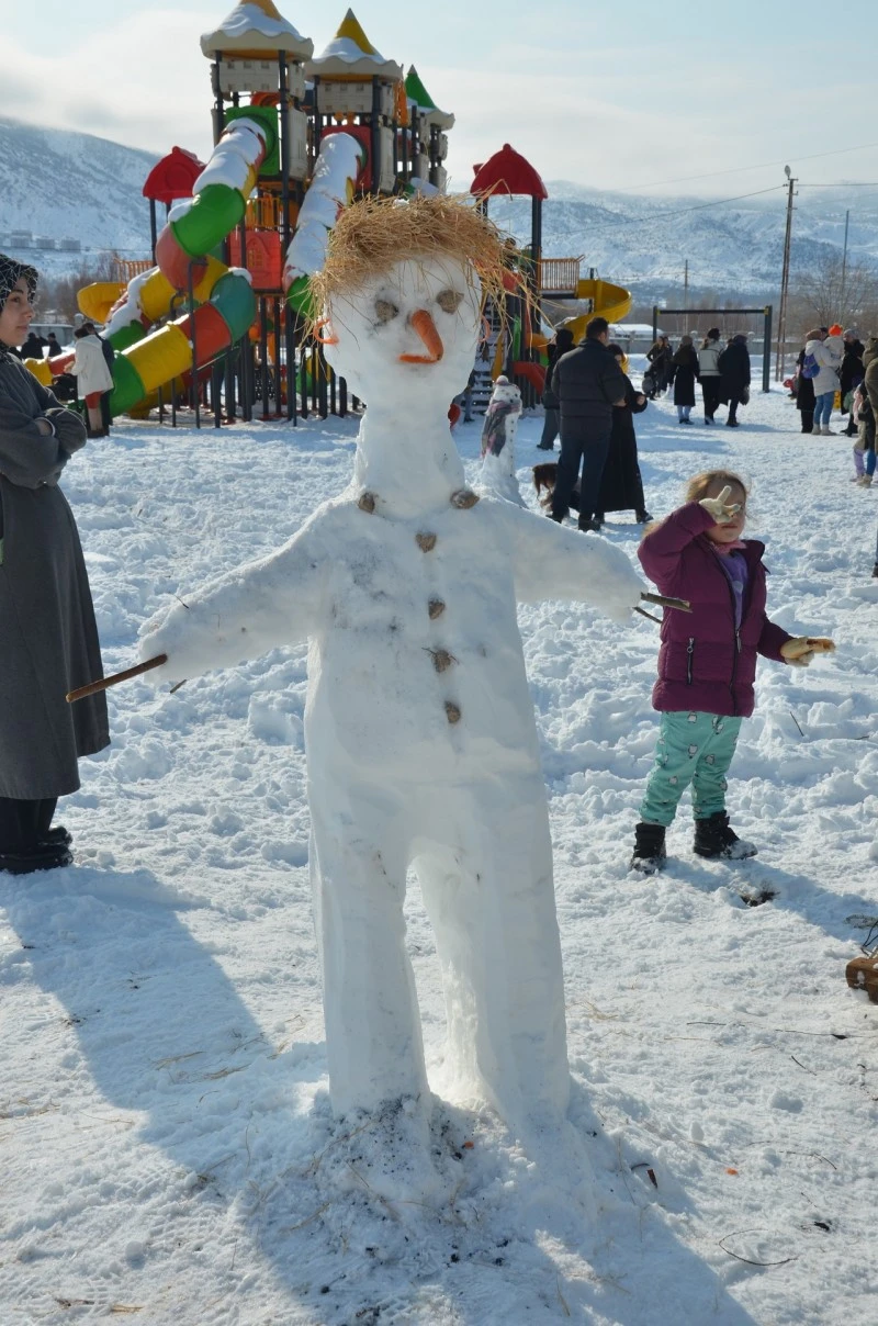 Akıncılar'da İlk Snowfest Kar Şenliği Düzenlendi