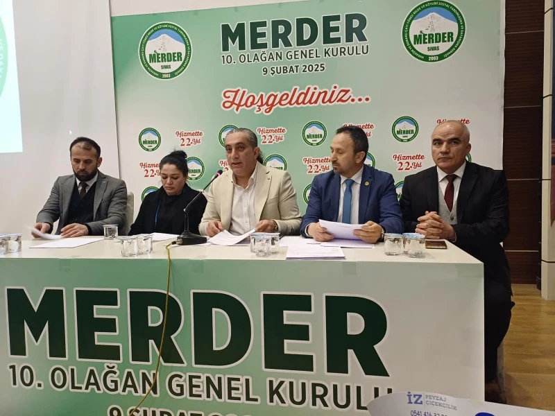 MERDER 10. Olağan Genel Kurulu Gerçekleştirildi