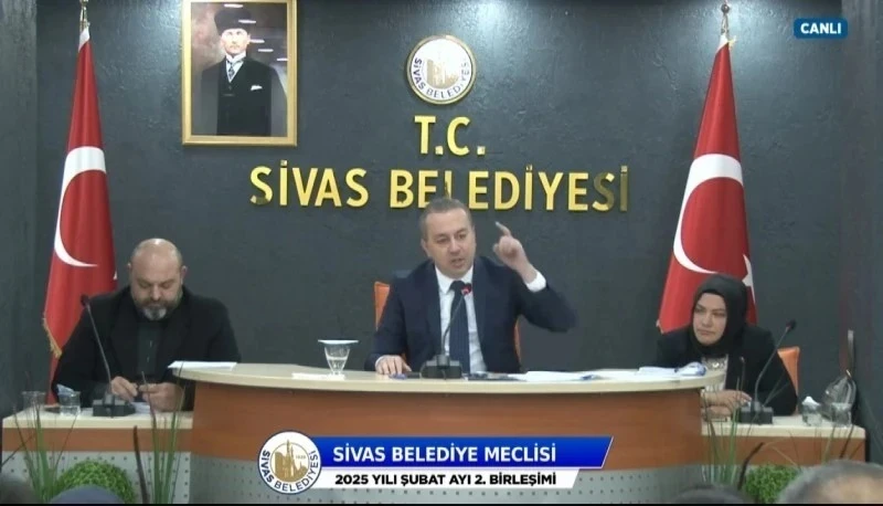 Sivas Belediyesi Meclis Toplantısı