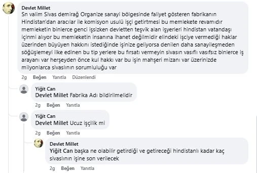 Sivas'ta Organize Sanayi Bölgesi Toplantısı ve İşçi İddiaları