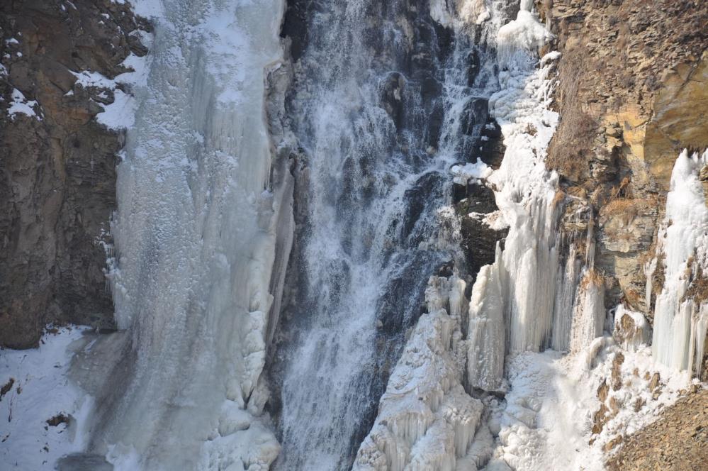 Kars'ta Donmuş Doğa Manzaraları