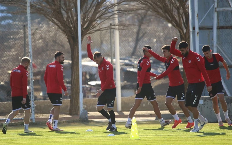 Net Global Sivasspor, Hatayspor Maçının Hazırlıklarına Başladı