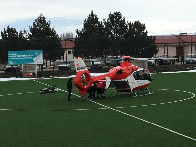 Sivas'ta Futbol Maçında Ambulans Helikopter Krizi