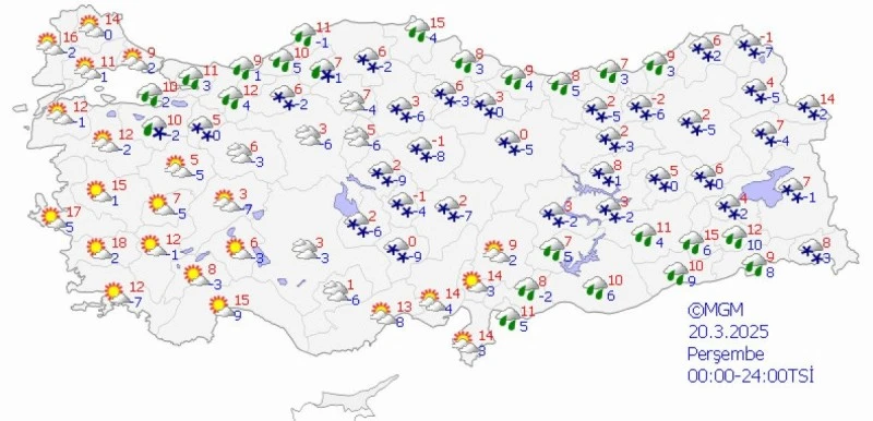 Sivas'ta Soğuk Hava ve Zirai Don Riski Uyarısı